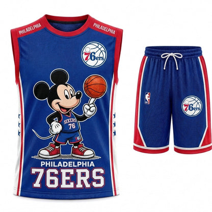 Sport Fan Set — Basketball Jersey+ Shorts | All 30 Teams Available