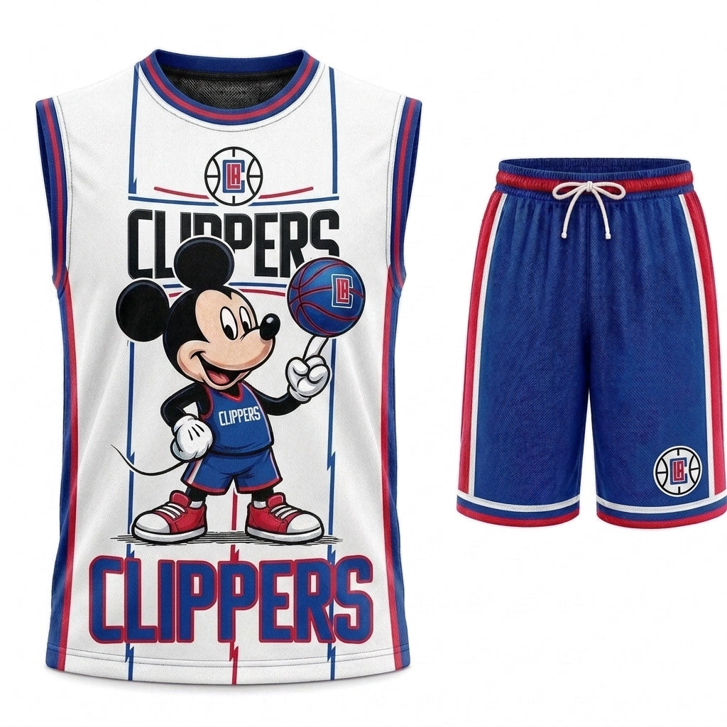 Sport Fan Set — Basketball Jersey+ Shorts | All 30 Teams Available