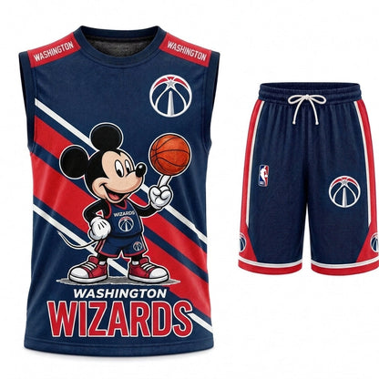 Sport Fan Set — Basketball Jersey+ Shorts | All 30 Teams Available