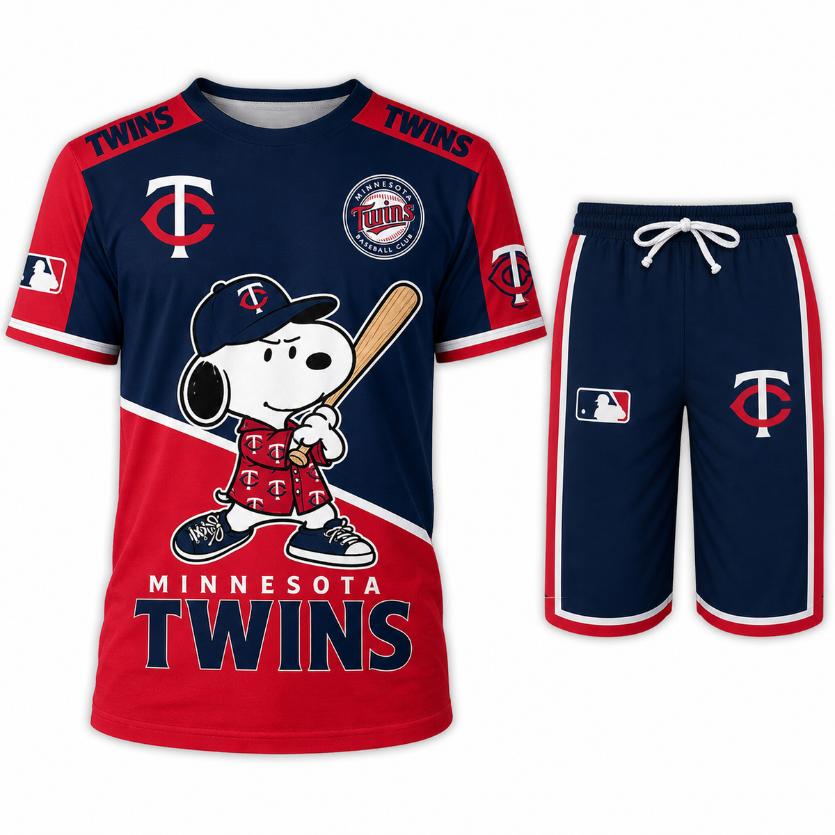 Minnesota Twins MLB Fan Set T-Shirt and Shorts