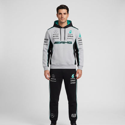Formula Racing F1 Hoodie & Sweatpants Set — Motorsport Team Inspired Tracksuit — Racing Fan Outfit 2 - Custom Fan Apparel Image 6
