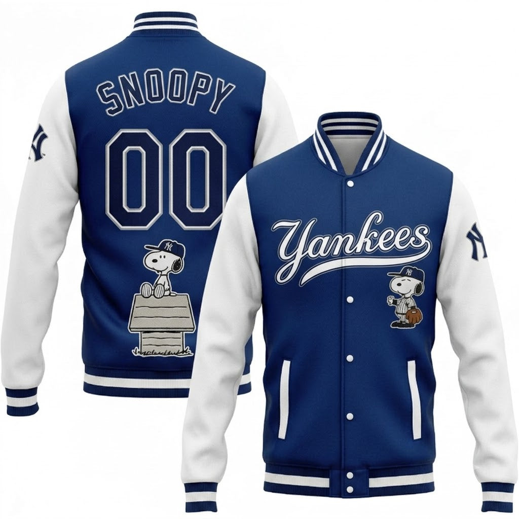 Sport Fan Baseball Jacket | All 30 Teams MLB Available - GIFTS FOR FAN - Custom Fan Apparel Image 3