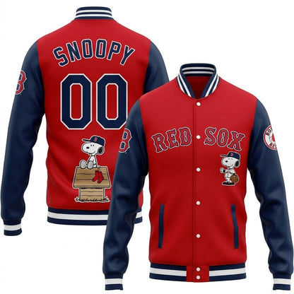 Sport Fan Baseball Jacket | All 30 Teams MLB Available - GIFTS FOR FAN - Custom Fan Apparel Image 2