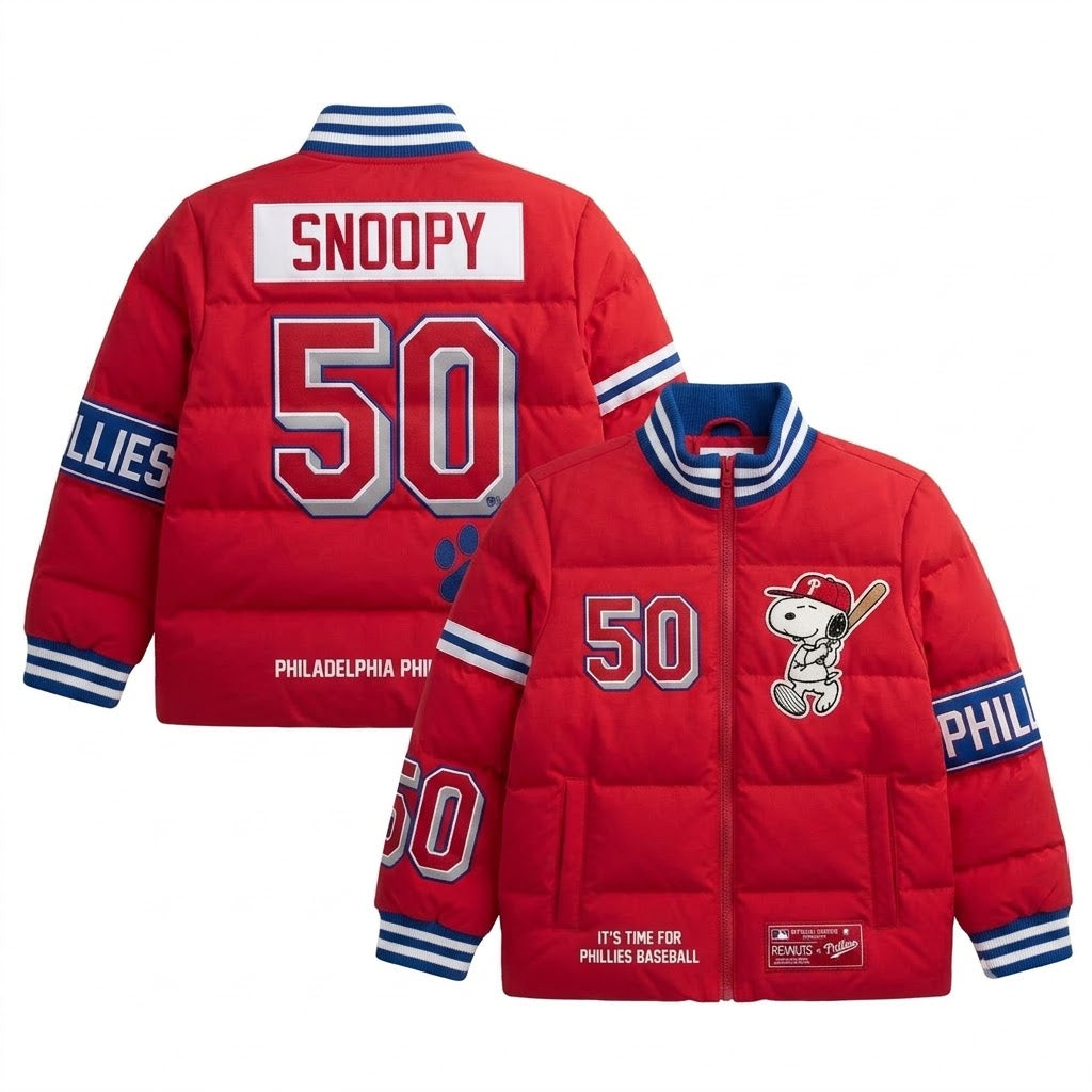 Sport Fan Stand-up Collar Down Jacket | All 30 Teams MLB Available - GIFTS FOR FAN - Custom Fan Apparel Image 18