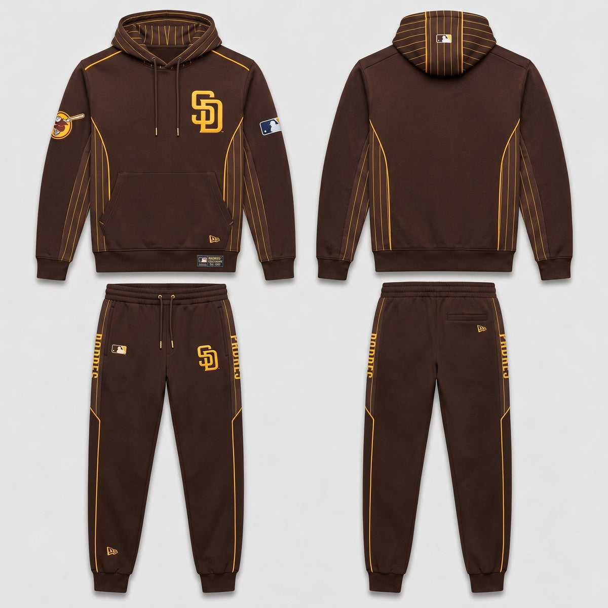 Limited edition! Gifts for Fans - Hoodie & Sweatpants Set All 30 Teams MLB Available