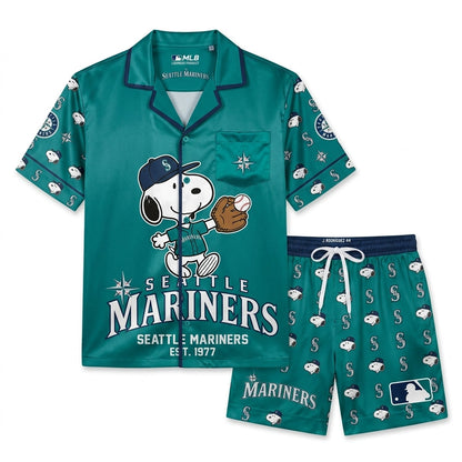 SHORT-SLEEVE PAJAMAS SET FOR SPORT FAN