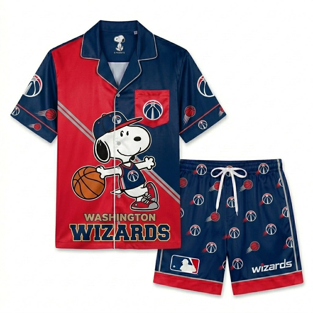 SHORT-SLEEVE PAJAMAS SET FOR BASKETBALL FAN - Custom Fan Apparel Image 19