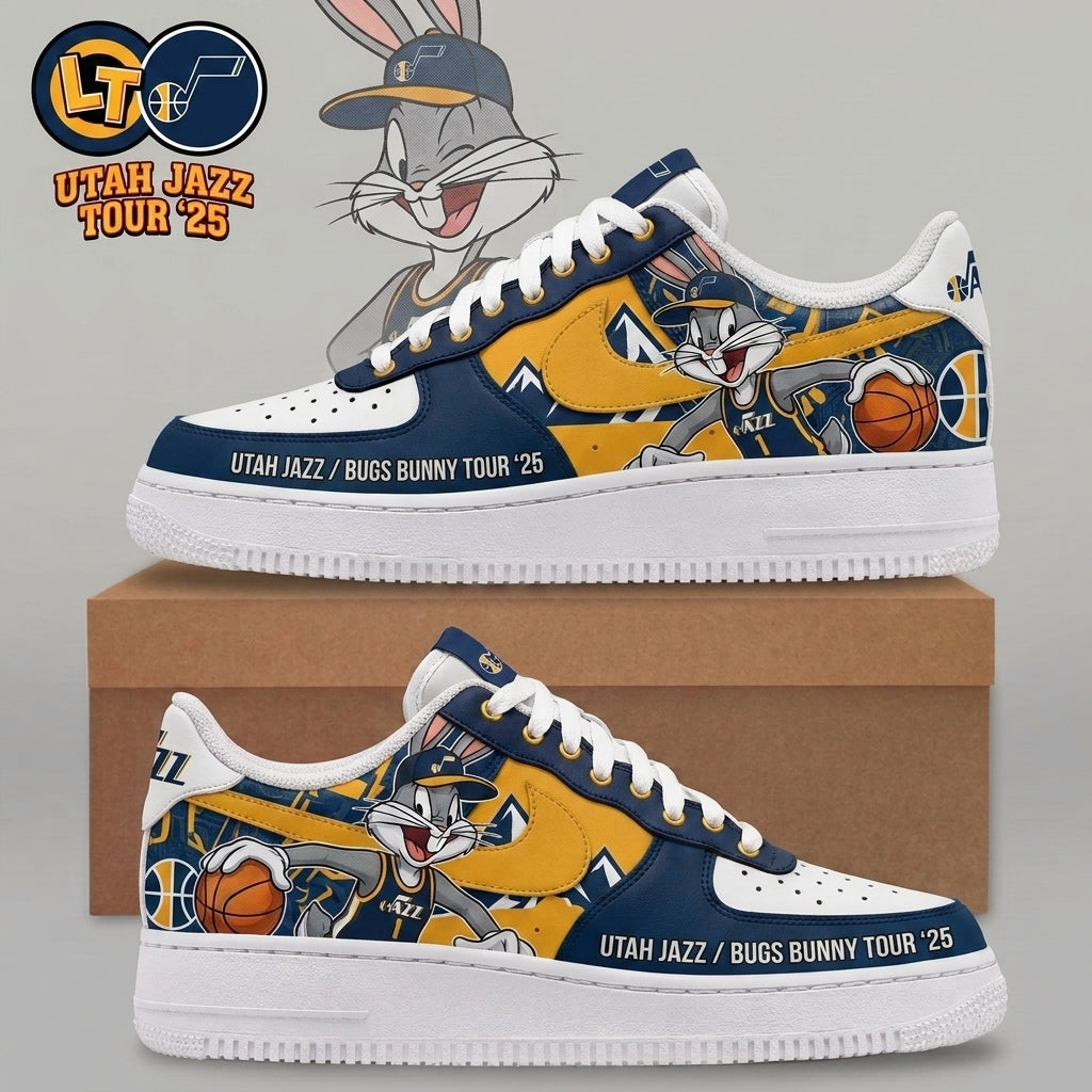 Bugs Bunny NBA Basketball Fan Low Top Sneakers | All 30 Teams Available - Custom Fan Apparel Image 18