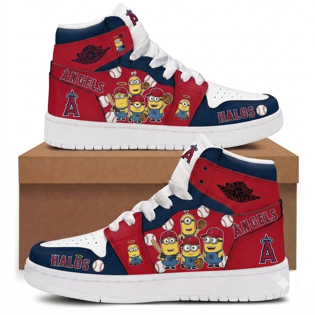 Baseball Sport Fan Sneakers | All 30 Teams Available - Cartoon Game Day Gifts - Custom Fan Apparel Image 14