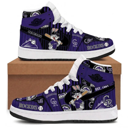 Baseball Sport Fan Sneakers | All 30 Teams Available - Gifts For Fan - Custom Fan Apparel Image 2