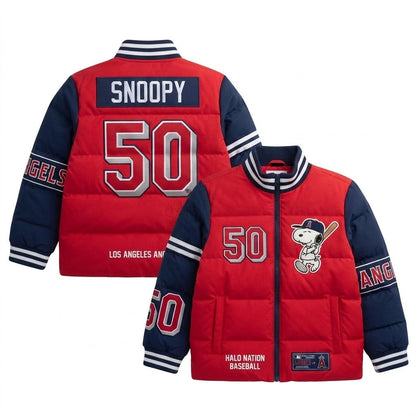 Sport Fan Stand-up Collar Down Jacket | All 30 Teams MLB Available - GIFTS FOR FAN - Custom Fan Apparel Image 11