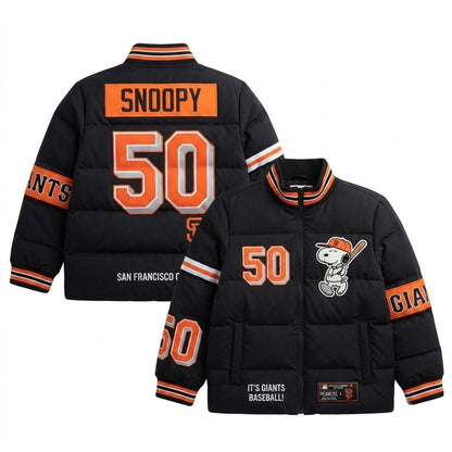 Sport Fan Stand-up Collar Down Jacket | All 30 Teams MLB Available - GIFTS FOR FAN