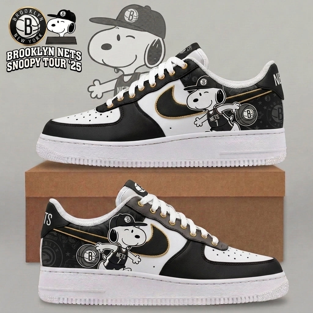 Snoopy NBA Basketball Fan Low Top Sneakers | All 30 Teams Available - Custom Fan Apparel Image 2