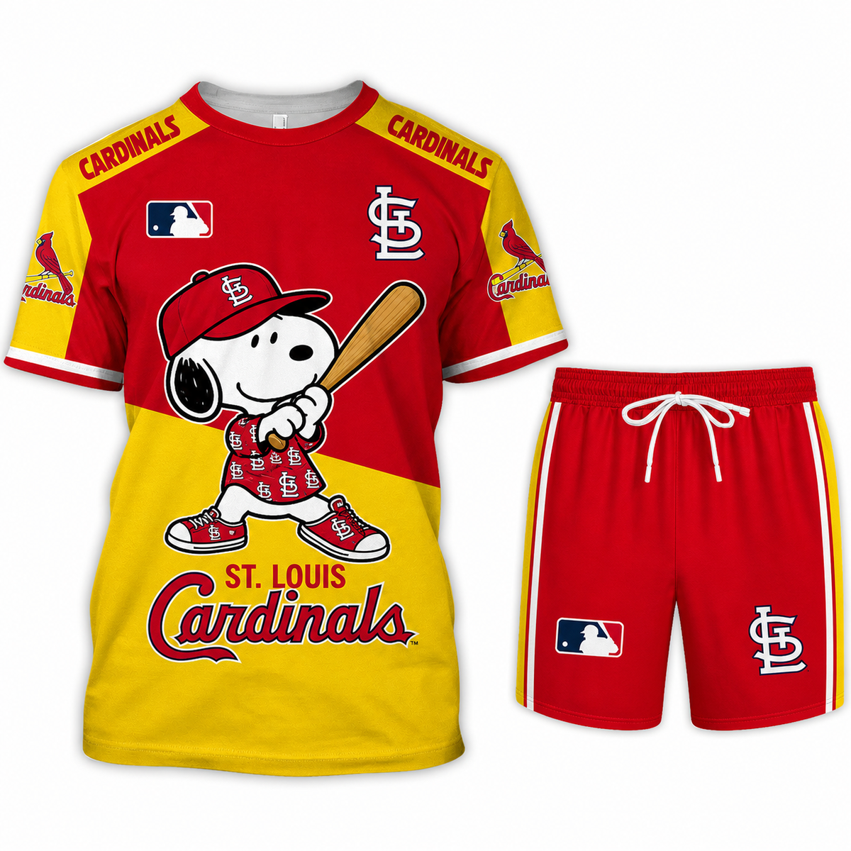 St. Louis Cardinals MLB Fan Set T-Shirt and Shorts