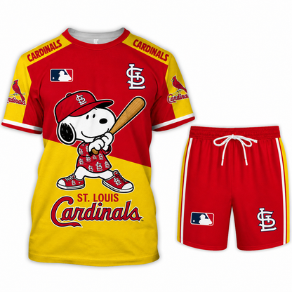 St. Louis Cardinals MLB Fan Set T-Shirt and Shorts