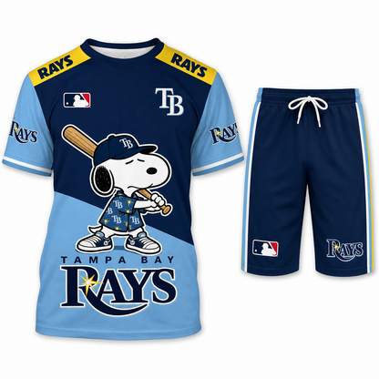 Tampa Bay Rays MLB Fan Set T-Shirt and Shorts