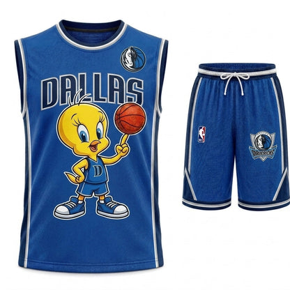 Sport Fan Set — Basketball Jersey+ Shorts | 15 Teams Available