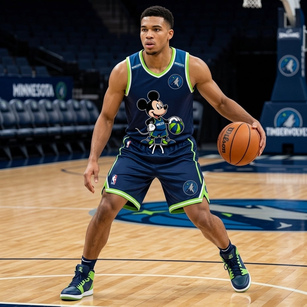 Sport Fan Set — Basketball Jersey+ Shorts | All 30 Teams Available