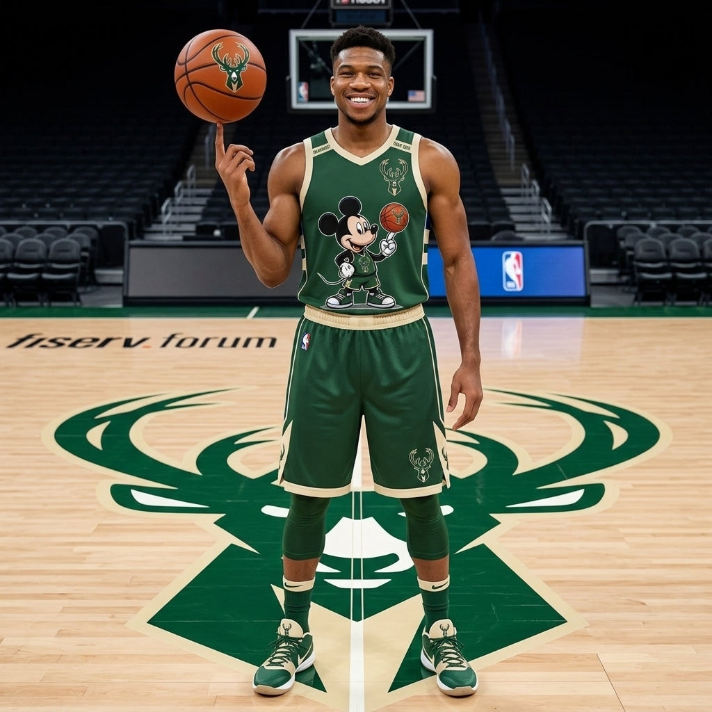 Sport Fan Set — Basketball Jersey+ Shorts | All 30 Teams Available