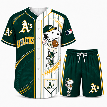 Sport Fan Set — Baseball jersye+ Shorts | All 30 Teams Available - Custom Fan Apparel Image 2