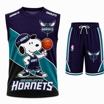 Sport Fan Set — Basketball Jersey+ Shorts | All 30 Teams Available