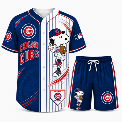 Sport Fan Set — Baseball jersye+ Shorts | All 30 Teams Available - Custom Fan Apparel Image 6