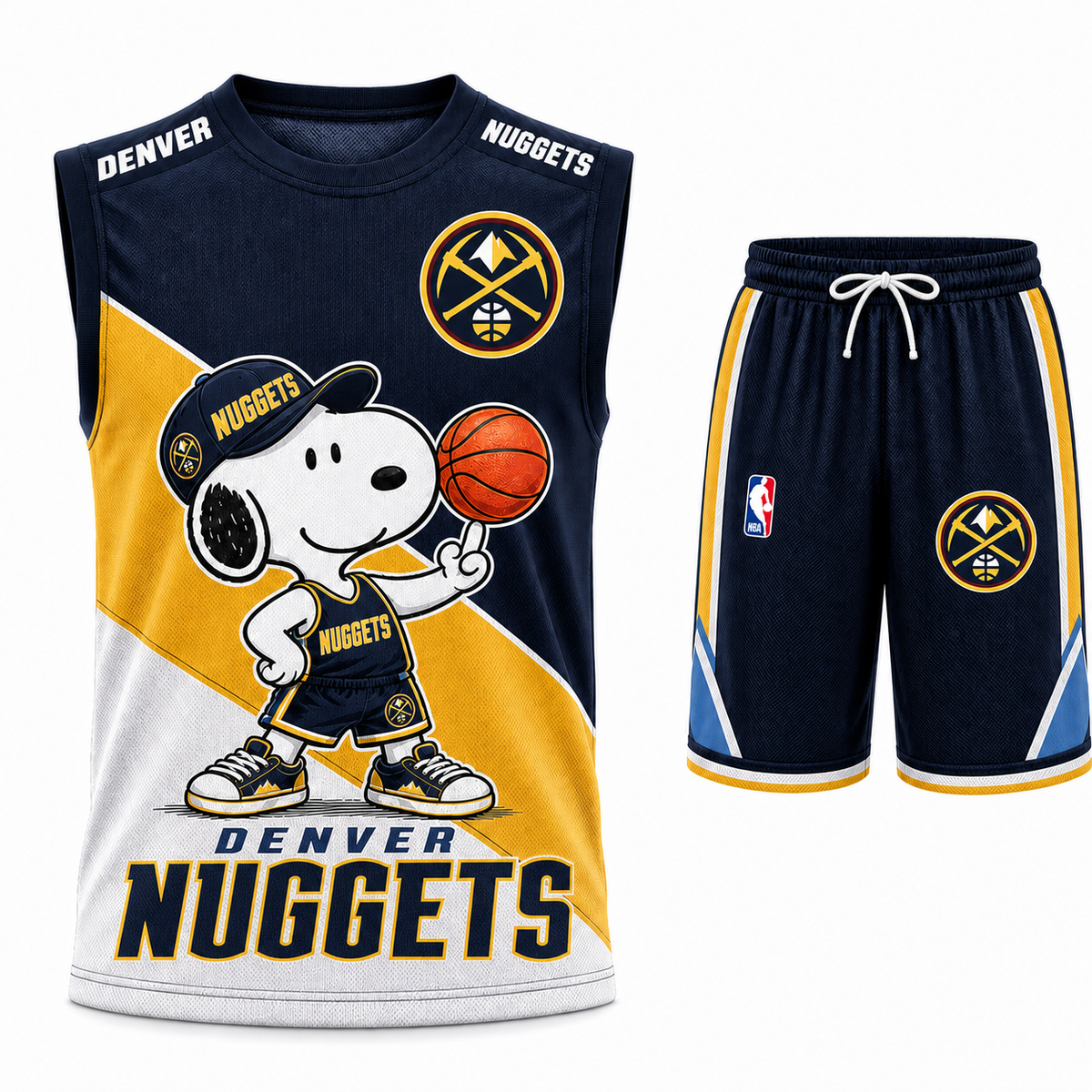 Sport Fan Set — Basketball Jersey+ Shorts | All 30 Teams Available