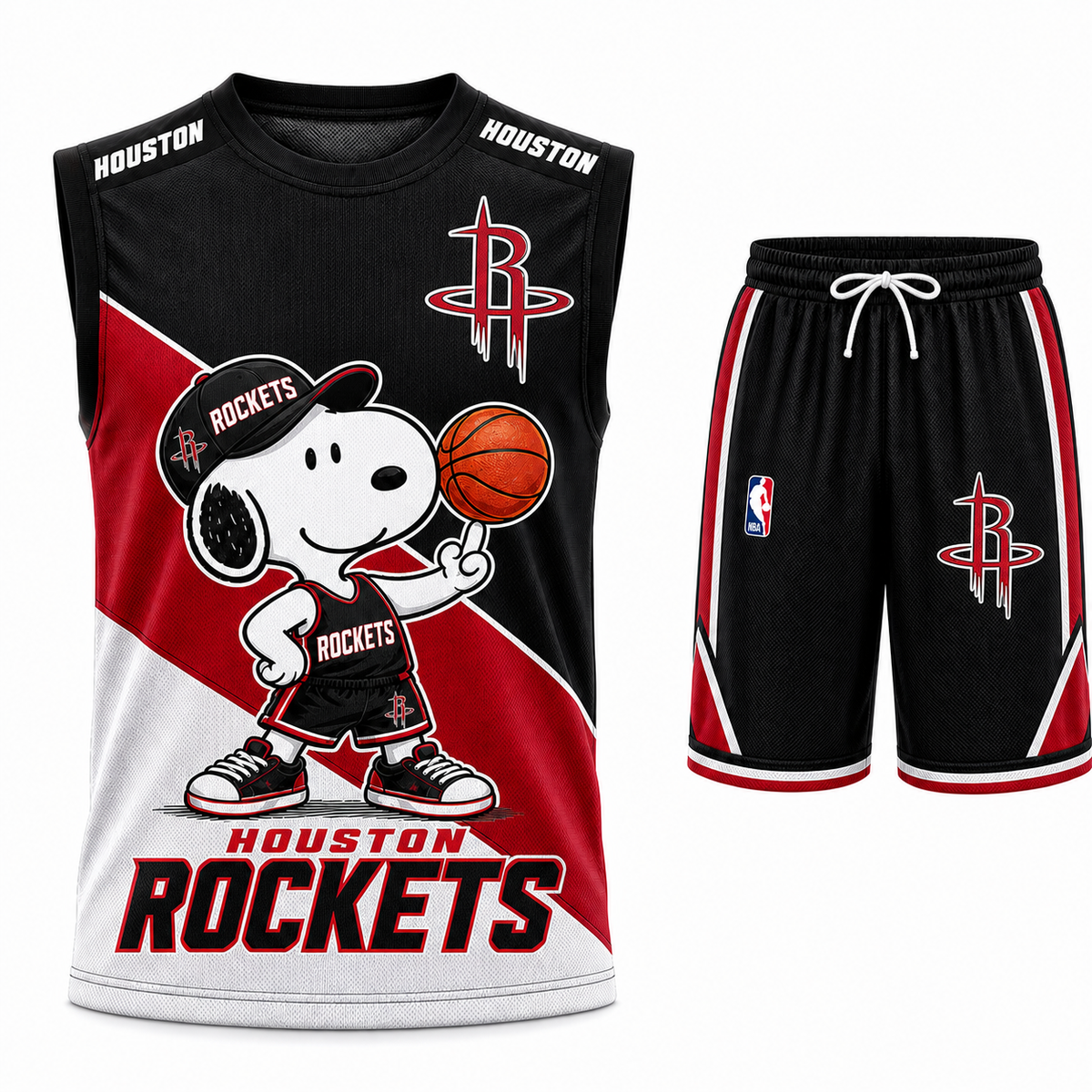 Sport Fan Set — Basketball Jersey+ Shorts | All 30 Teams Available