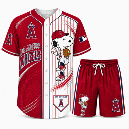 Sport Fan Set — Baseball jersye+ Shorts | All 30 Teams Available - Custom Fan Apparel Image 14