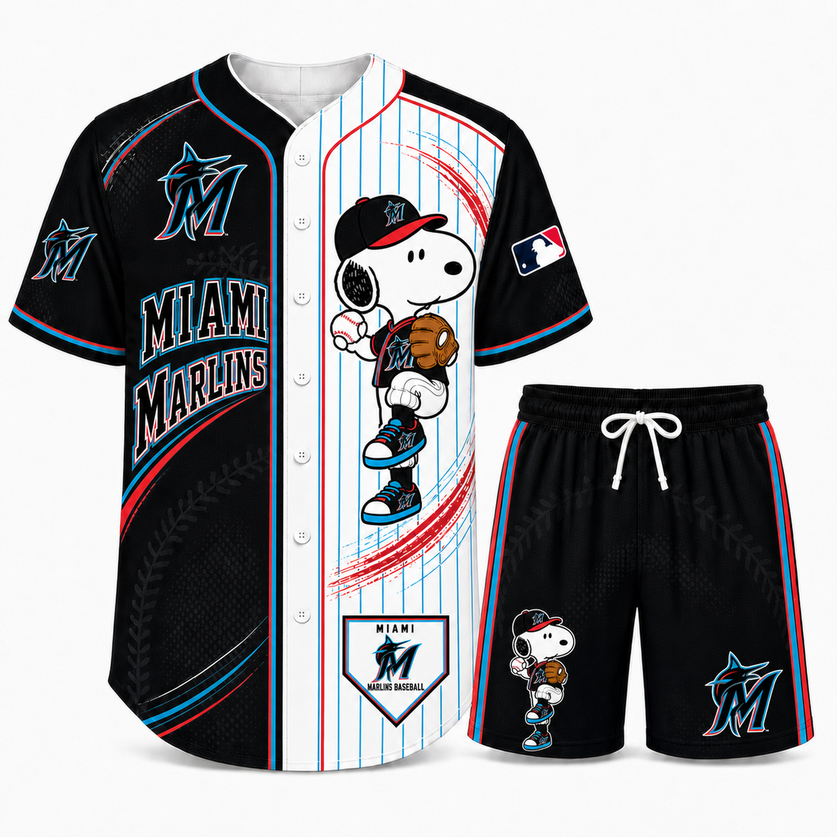 Sport Fan Set — Baseball jersye+ Shorts | All 30 Teams Available - Custom Fan Apparel Image 16