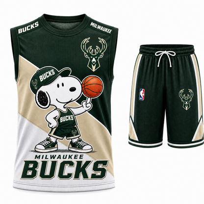 Sport Fan Set — Basketball Jersey+ Shorts | All 30 Teams Available