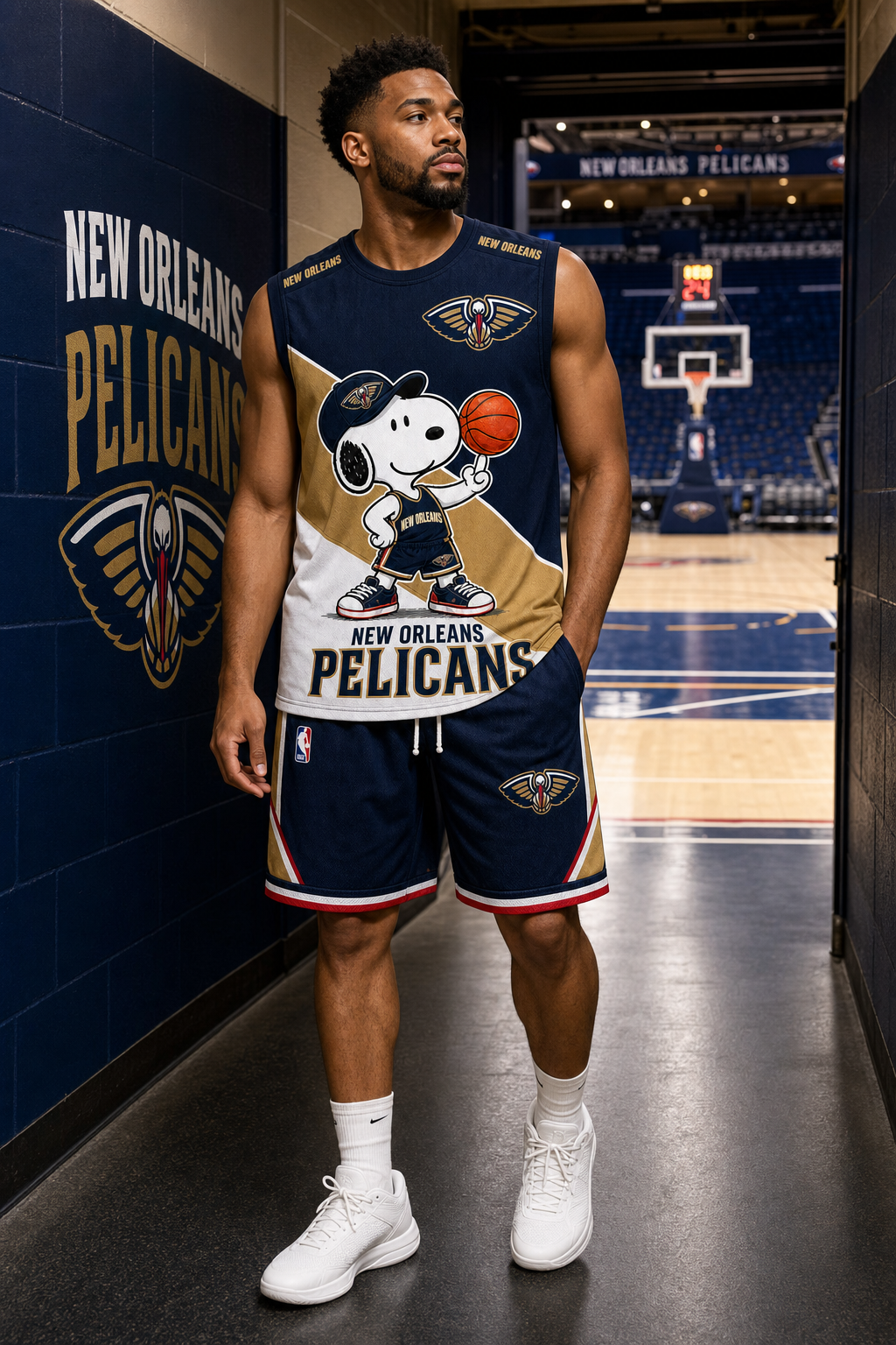 Sport Fan Set — Basketball Jersey+ Shorts | All 30 Teams Available
