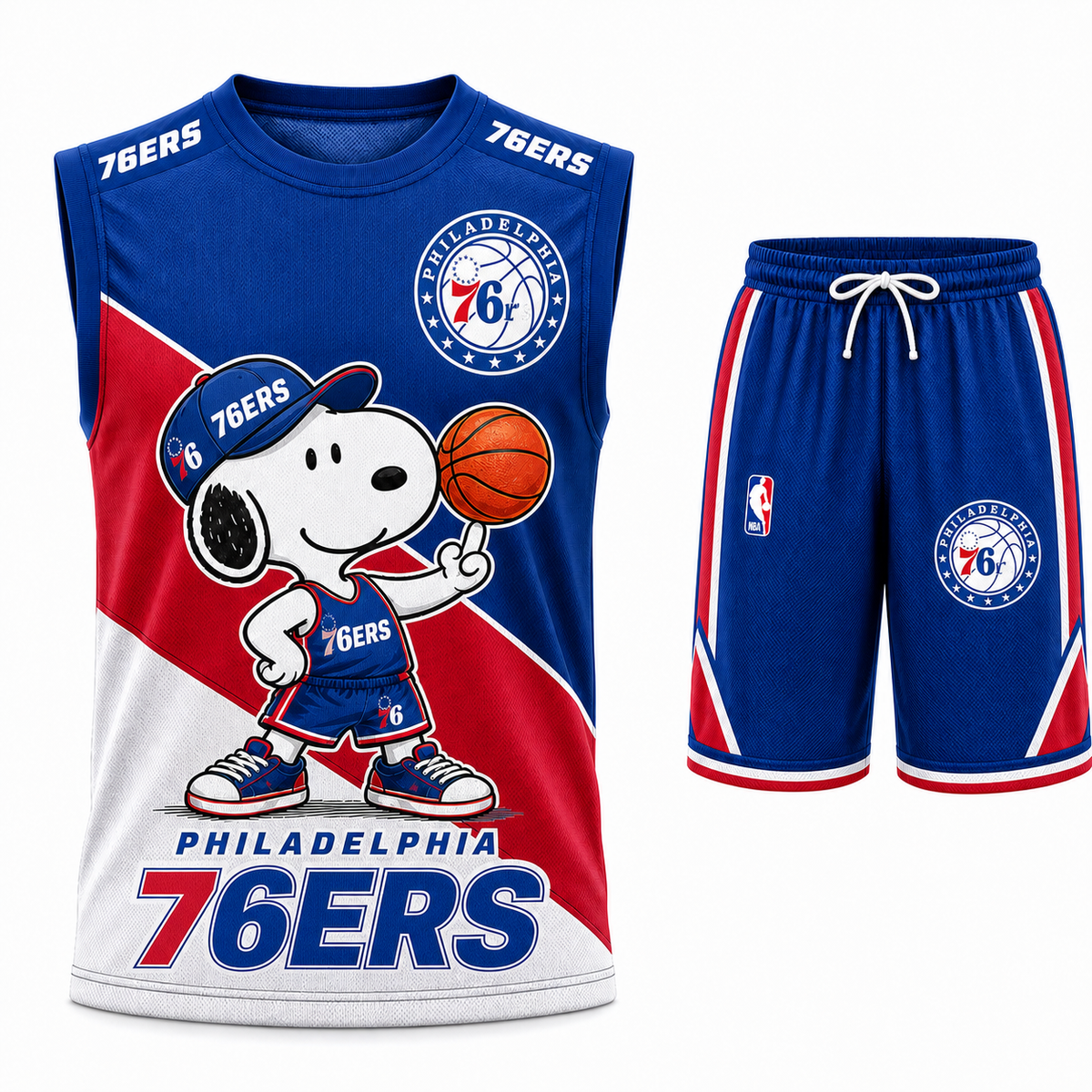 Sport Fan Set — Basketball Jersey+ Shorts | All 30 Teams Available - Custom Fan Apparel Image 8