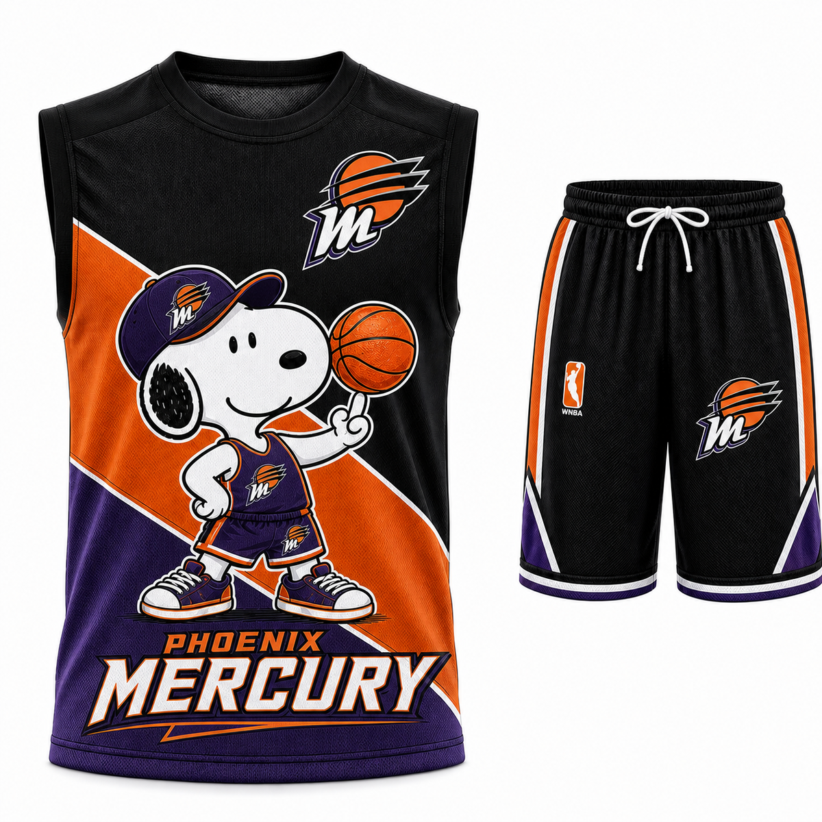 Sport Fan Set — Basketball Jersey + Shorts | All 13 Teams Available - Custom Fan Apparel Image 5