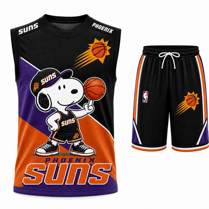Sport Fan Set — Basketball Jersey+ Shorts | All 30 Teams Available