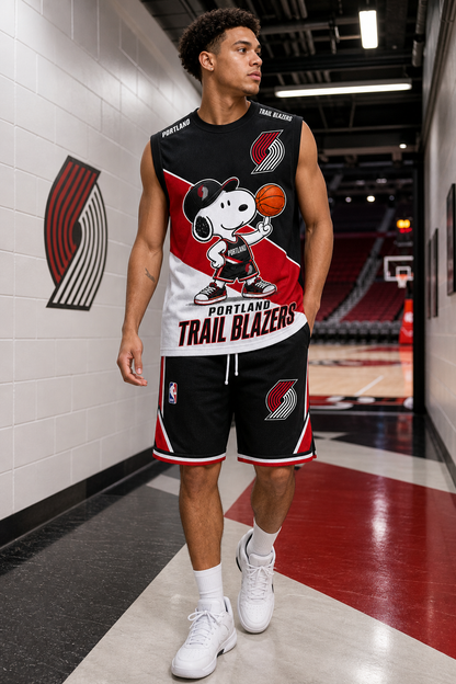 Sport Fan Set — Basketball Jersey+ Shorts | All 30 Teams Available