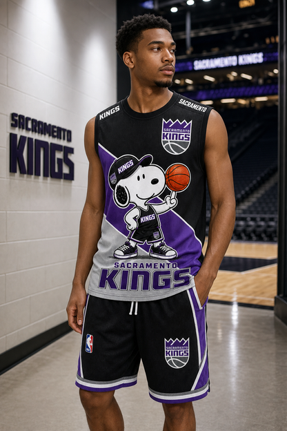Sport Fan Set — Basketball Jersey+ Shorts | All 30 Teams Available