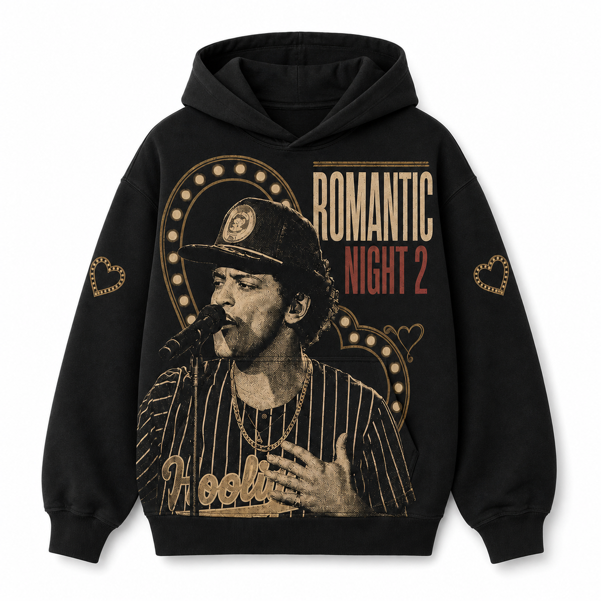 I Was There – Romantic Night Two Vintage Concert shirt - Custom Fan Apparel Image 4