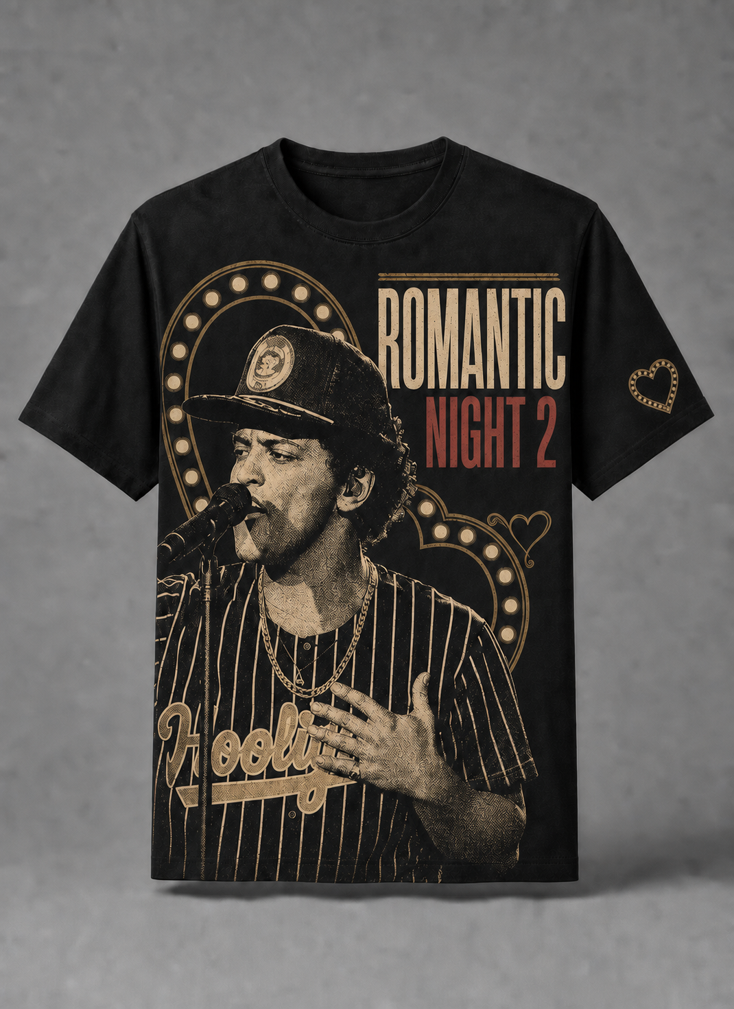I Was There – Romantic Night Two Vintage Concert shirt - Custom Fan Apparel Image 1