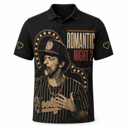 I Was There – Romantic Night Two Vintage Concert shirt - Custom Fan Apparel Image 2