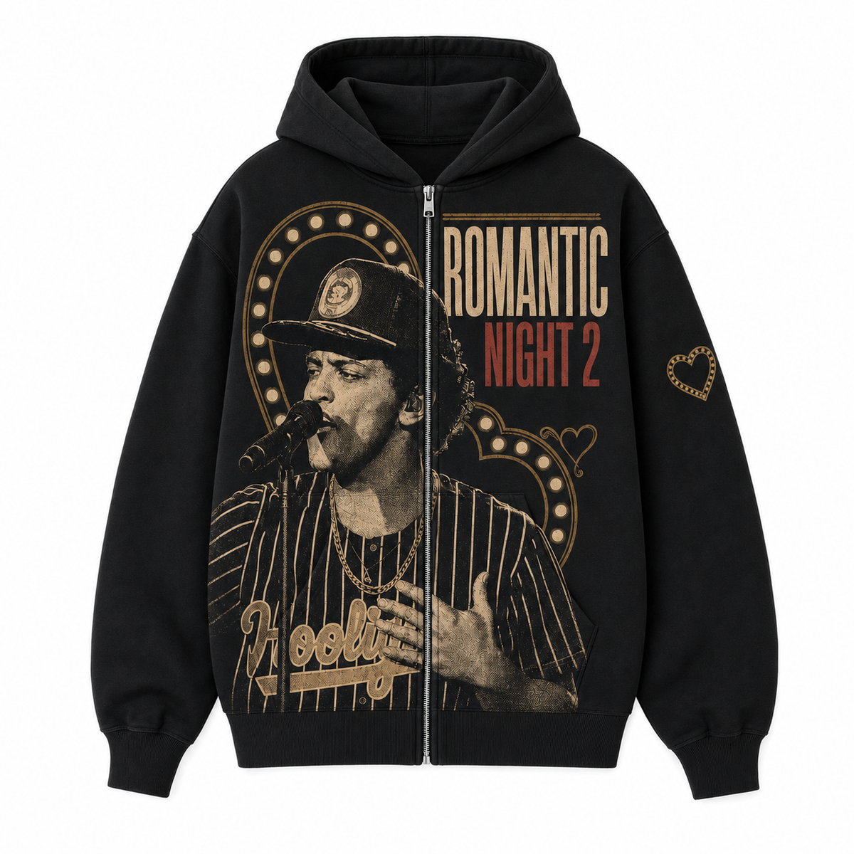 I Was There – Romantic Night Two Vintage Concert shirt - Custom Fan Apparel Image 5