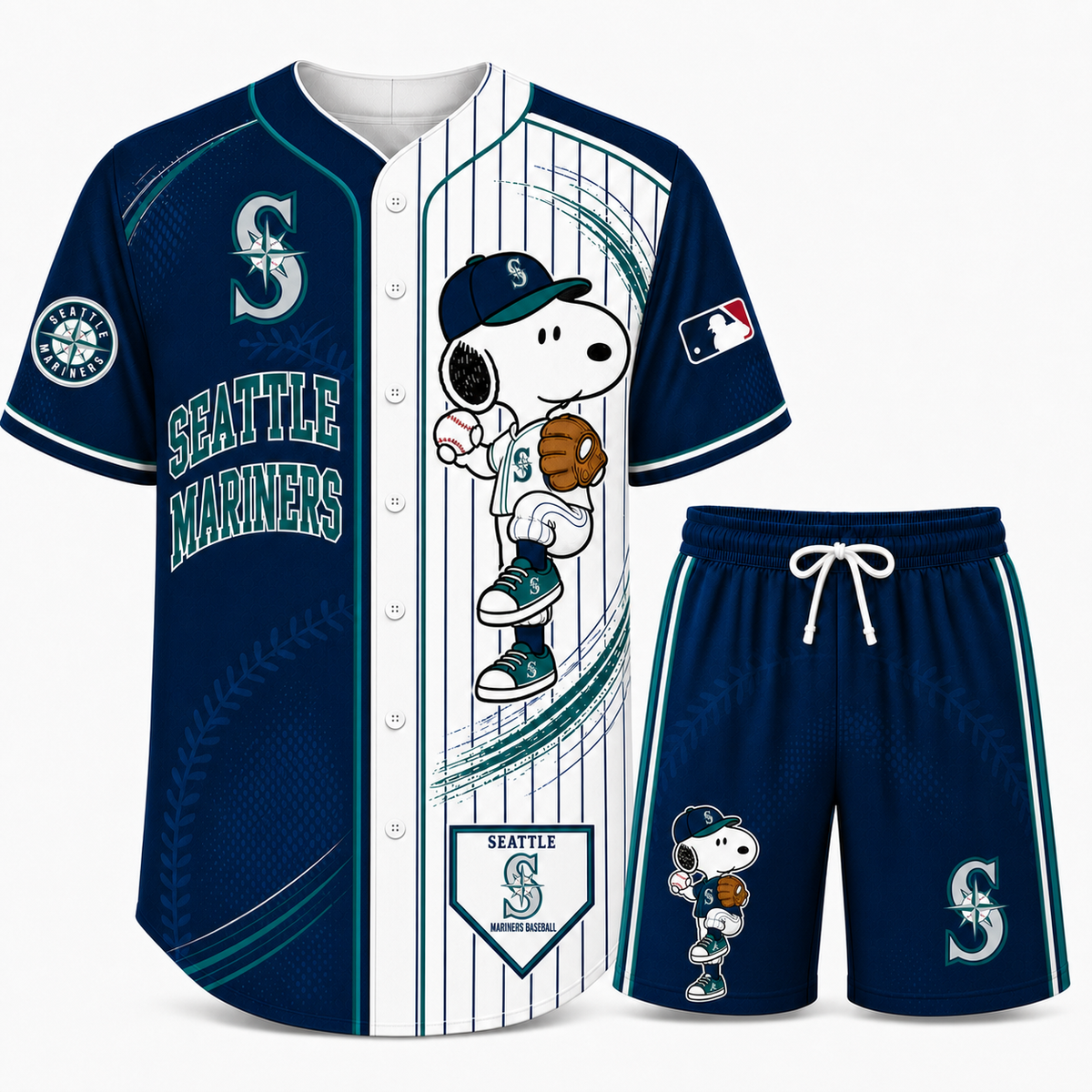 Sport Fan Set — Baseball jersye+ Shorts | All 30 Teams Available