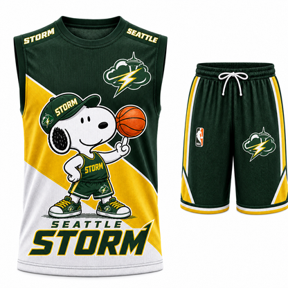 Sport Fan Set — Basketball Jersey + Shorts | All 13 Teams Available