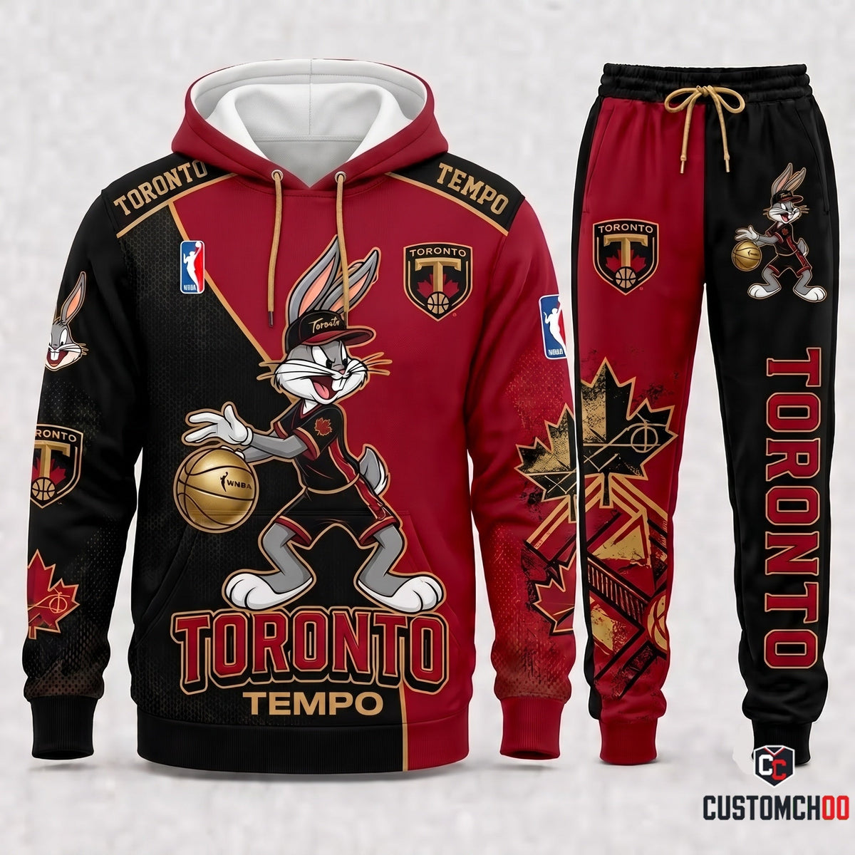 Women’s Basketball Fan Set — Hoodie & Sweatpants | All 15 Teams Available - Custom Fan Apparel Image 13