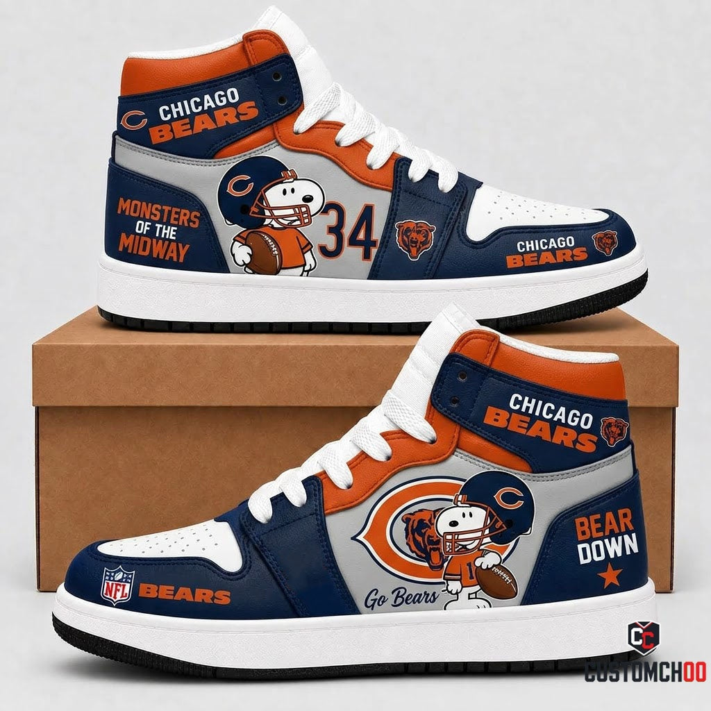 NFL Dog Football Fan Hoodie & Sweatpants & High Sneakers | All 32 Teams Available