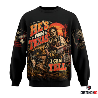 Texas Chainsaw Inspired Shirt — Retro Horror Movie Fan Tee