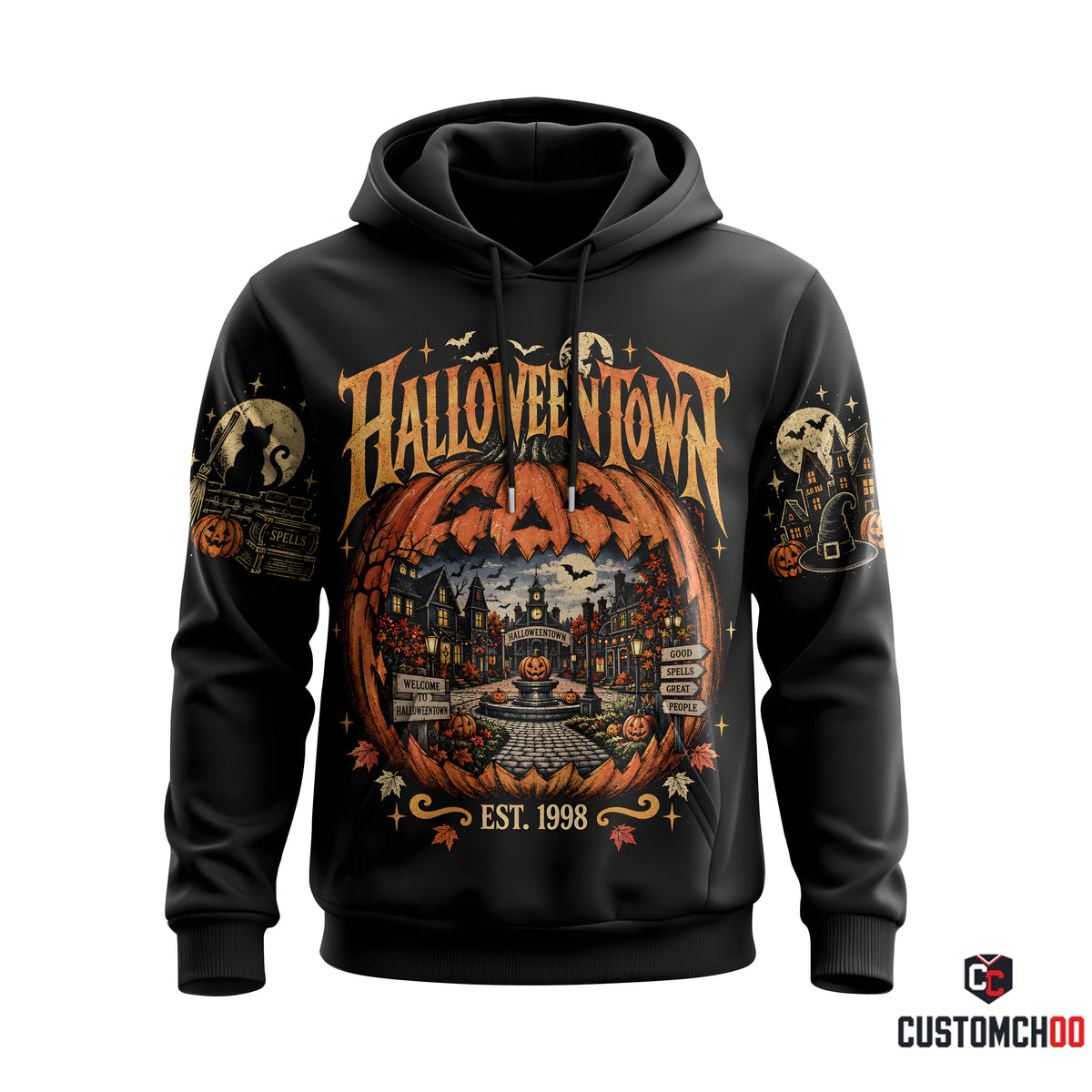 HalloweenTown Est 1998 Shirt — Vintage Halloween Movie Tee