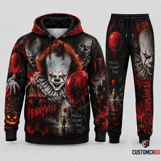 Limited Edition Scary Movie Fan Set — Hoodie & Sweatpants Horror Gift