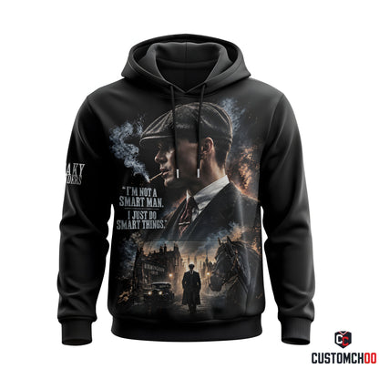 Limited Edition Smart Man Vintage Gangster Graphic Apparel — Hoodie, Zip Hoodie, Sweatshirt & T-Shirt