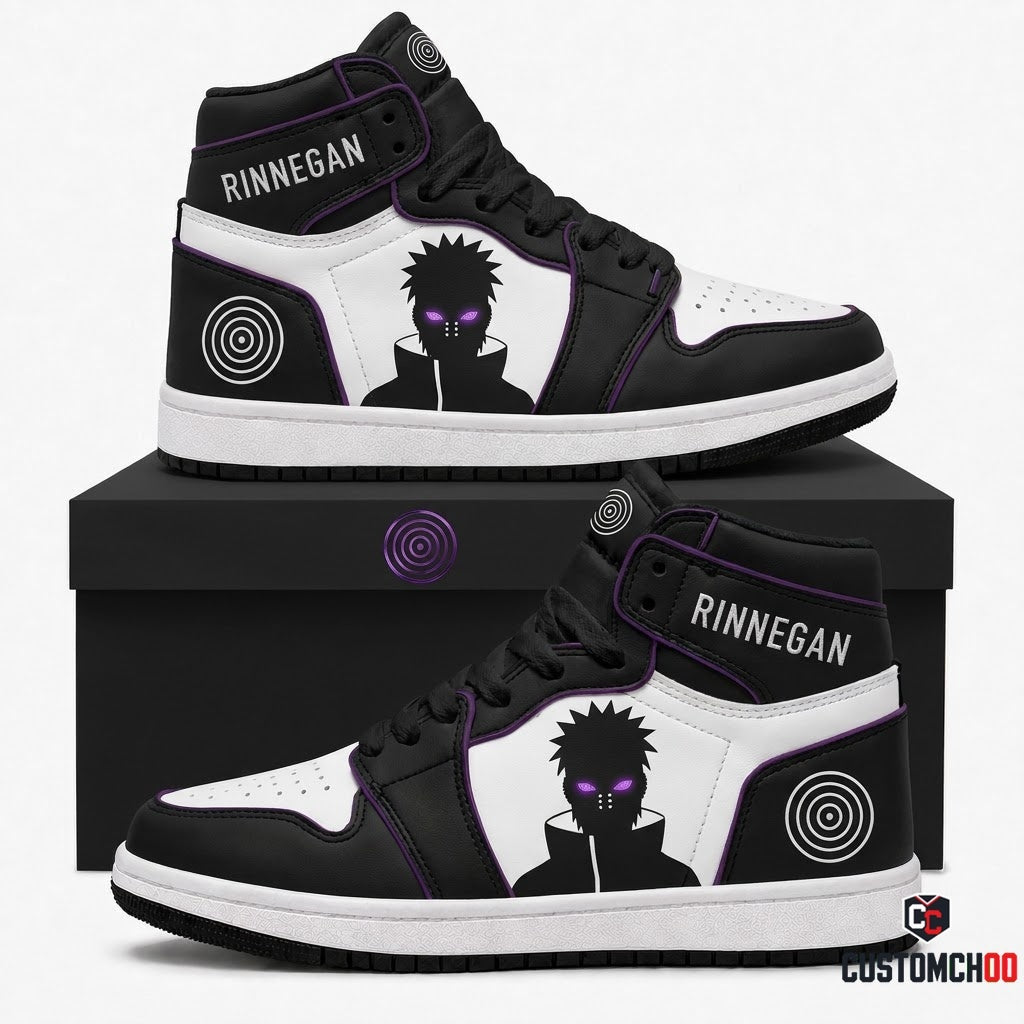 Pain (Nagato) Anime Canvas High Top Sneakers - 05. Clan Minimalist